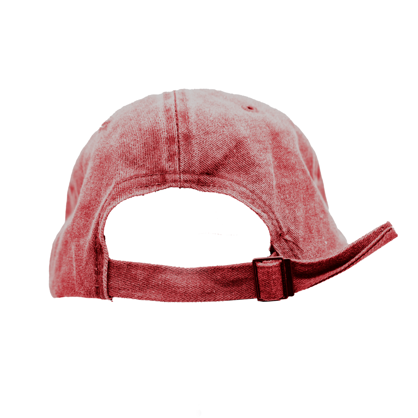 Acid Washed Dad Cap - Night Red